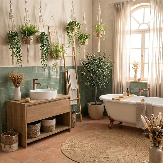 Zeitloses Waschbecken Rea Joana 50