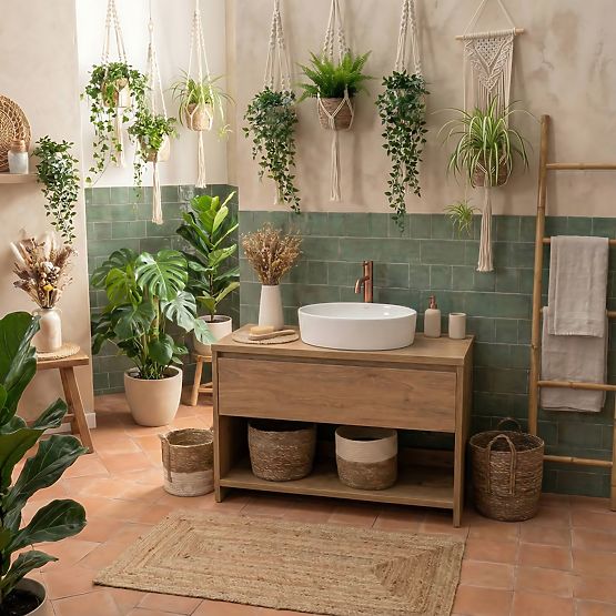 Zeitloses Waschbecken Rea Joana 50