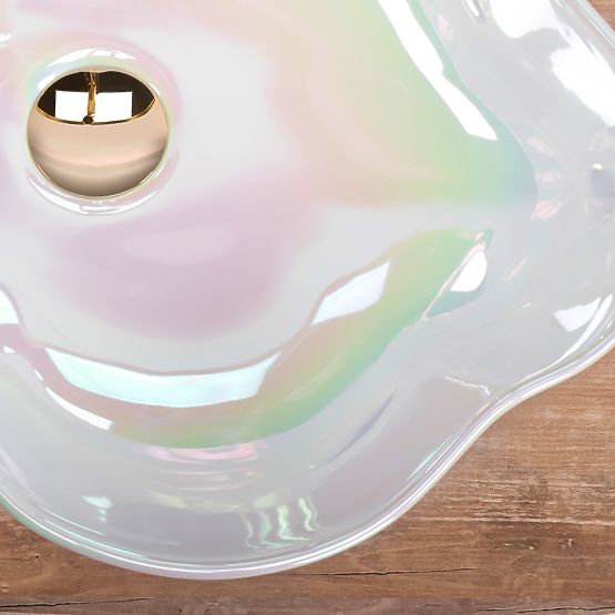 Zeitloses Waschbecken Rea Pearl Akoya