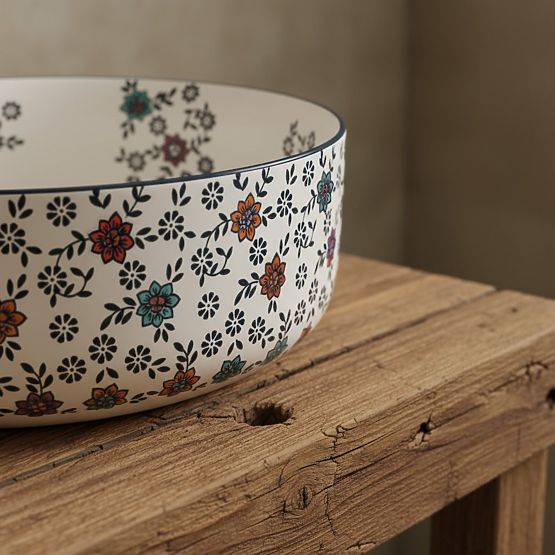 Zeitloses Waschbecken Rea Stefania Fiori