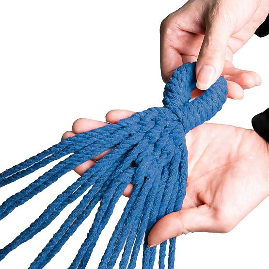 Zweipersonen-Hängematte 480143A BLAU