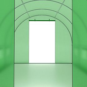 Abdeckung für Folientunnel für Garten-Gewächshaus 2,5x4 m