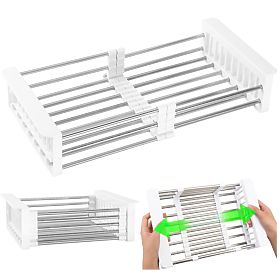Abtropfgestell Trockner für Gemüse ORDOS weiß für Spüle