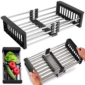 Abtropfkorb für Spüle ORDOS schwarz