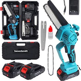 Akku-Kettensäge Mini Handsäge bürstenloser Motor 21V + Koffer