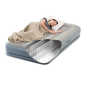 Aufblasbare Matratze 191x99 cm mit Pumpe für eine Person INTEX 64116ND