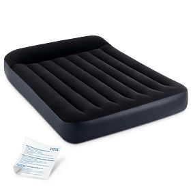 Aufblasbare Matratze für zwei Personen 191x137x25 cm Bett mit Lehne INTEX 64142