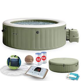 Aufblasbarer SPA-Pool mit Hydromassage für 6 Personen 216x71 cm Premium-Zubehör INTEX 28428NP, INTEX