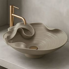 Aufsatzwaschbecken Rea HM-12 Handmade ART, Rea