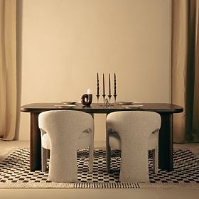 Ausziehbarer Tisch Marbella 160-200 cm, rechteckig, dunkle Eiche, lectus