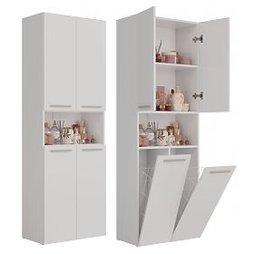 Badezimmerschrank Nel 2K/DK WEISS