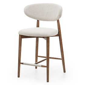 Barhocker Larnaca beige/braun, lectus
