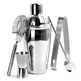 Barkeeper-Set 5-teilig Aberdeen