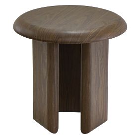 Beistelltisch Keo 50 cm, dunkle Walnuss