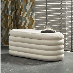 BLISS Bank mit Stauraum, creme (1p=1Stk)