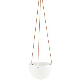 Blumentopf LOKAI cremefarben Boho-Stil für Innenräume ameliahome