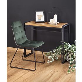 BOLIVAR KN1 Konsole Eiche Gold / Schwarz (1p=1Stk)