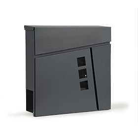 Briefkasten Briefe Zeitungen verzinkter Stahl, MODERNHOME