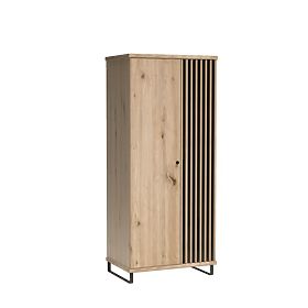 CALI Kleiderschrank mit Lamellen C1 Artisan, Halmar