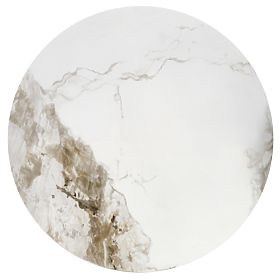 CECILIA Couchtisch weißer Marmor / grau / gold (2p=1Stk), Halmar