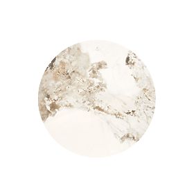 Couchtisch ALESSIA, beiger Marmor / schwarz (2p=1Stk)