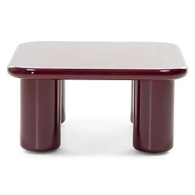 Couchtisch Cherry 70 cm, burgund/kirsche, glänzend, lectus