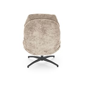 DARIO Relaxsessel mit Fußstütze und Schaukelmechanismus, beige (1p=1Stk), Halmar