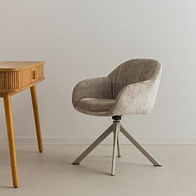 Drehstuhl Kairo, beige, lectus