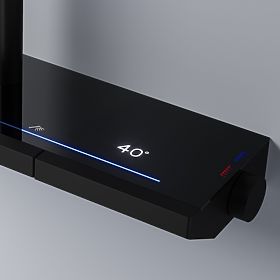 Duschset mit Thermostat REA Pedro Schwarz, Rea