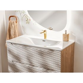 Einzelkammer-Möbelwaschbecken 100 cm