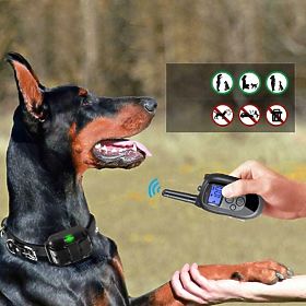 ELEKTRISCHES TRAININGSHALSBAND FÜR HUNDE pj-098