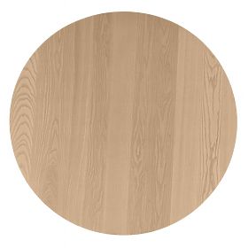 Esstisch Bali 120 cm, rund, cremeweiß