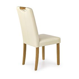Esszimmerstuhl CARO - Creme/Buche, Halmar