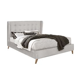 ESTELLA 160 cm beiges Bett, Halmar