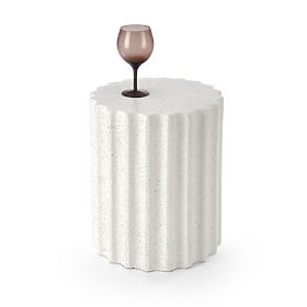 FARA Konferenztisch Komposit - Magnesiumoxid, weiß (1p=1 Stk), Halmar