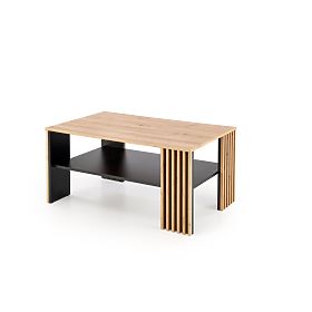 FEMINA Couchtisch Eiche Artisan/Schwarz