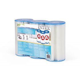 Filter Typ A - für Intex Poolpumpe 29000 - 3 Stück, INTEX