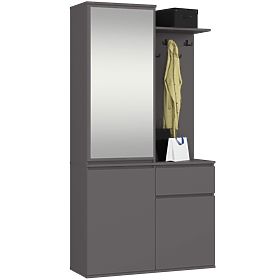 FLURSET ENTRO PK GRAFITGRAU