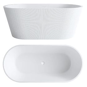 Freistehende Acrylbadewanne OFELIA 170