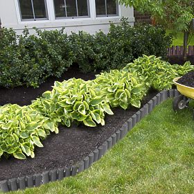 Gartenrasenkante RIBERA Anthrazit 280 cm