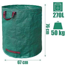 Gartensack FORKIS groß stabil 270L