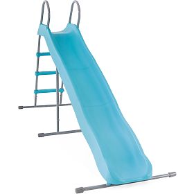 Gartenspielrutsche für Kinder 244 cm groß Stahl Kunststoff INTEX 44107, INTEX