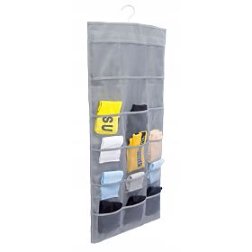 Hängeorganizer VITTO 30 Taschen grau