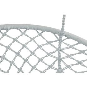 Hängesessel Storchennest LAGOS grau mit Kissen