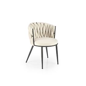 K516 Stuhl hellbeige (1p=2 Stk.), Halmar