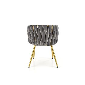 K517 Stuhl grau (1p=2Stk), Halmar