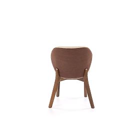 K583 Stuhl, Walnuss / Braun / Beige (1p=2Stk)