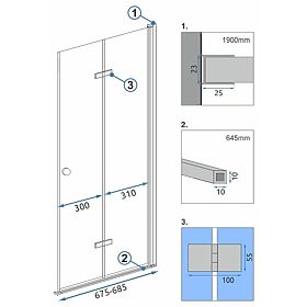 Kabinenmodul FOLD N2 70 Chrome