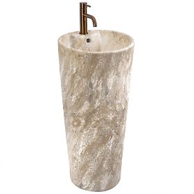 Keramisches Freistehendes Waschbecken Blanka Savana Matt