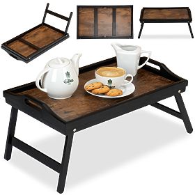 Klappbares Frühstückstablett AURELIA RUSTIC